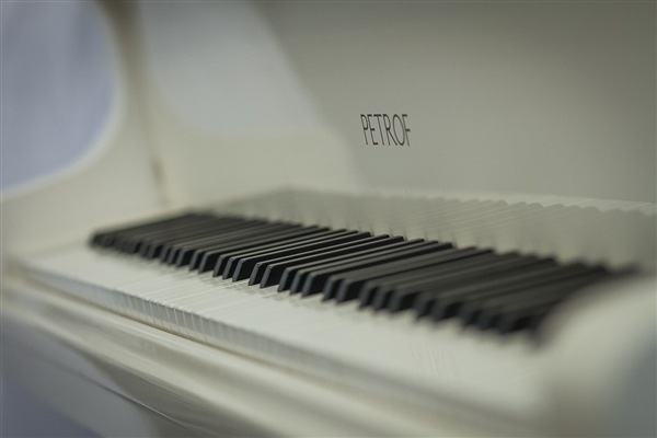買い取りでの白いピアノの例